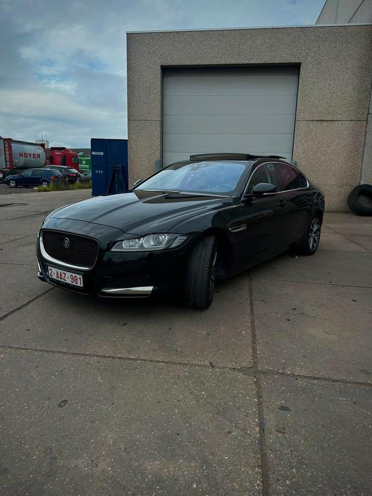 Jaguar XF 3.0 V6 Diesel, Auto's, Jaguar, Particulier, XF, Cruise Control, Diesel, Euro 6, 5 deurs, Automaat, Zwart, Zwart, Leder