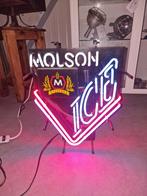 Neon verlichting molson ice usa, Ophalen, Gebruikt, Lichtbak of (neon) lamp