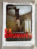 Poster Ex-Drummer - verfilming boek Herman Brusselmans, Ophalen of Verzenden, Zo goed als nieuw