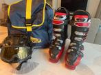 Chaussures de ski Atomic taille 43 avec casque et lunettes, Sports & Fitness, Ski & Ski de fond, 140 à 160 cm, Enlèvement, Utilisé