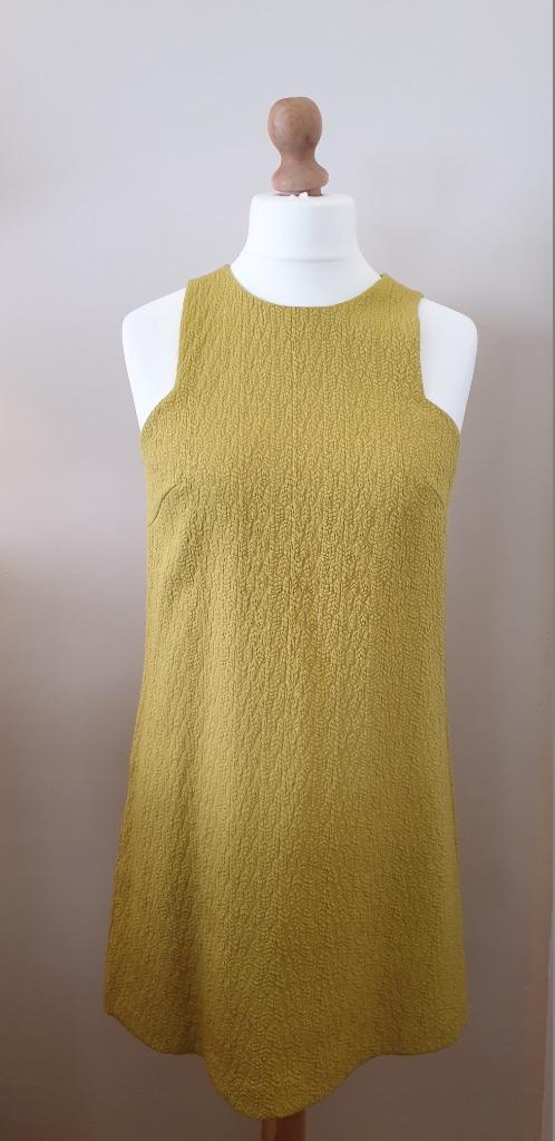 Robe H&M - Taille 40, Vêtements | Femmes, Robes, Comme neuf, Taille 38/40 (M), Jaune, Au-dessus du genou, Enlèvement ou Envoi