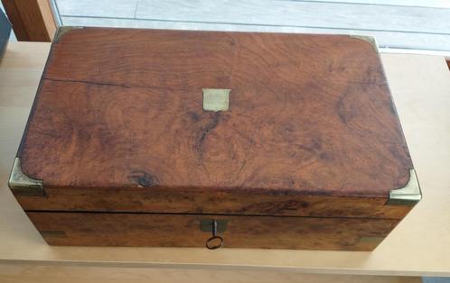 Ecritoire de voyage 19e, Antiek en Kunst, Antiek | Kantoor en Zakelijk, Ophalen