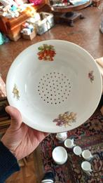 Magnifique passoire ancienne en porcelaine, Enlèvement ou Envoi