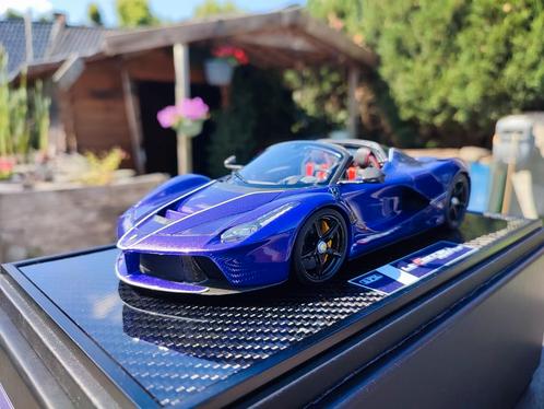 Ferrari Laferrari Aperta 1/18 SPM-model, Hobby en Vrije tijd, Modelauto's | 1:18, Zo goed als nieuw, Auto, Overige merken, Ophalen of Verzenden