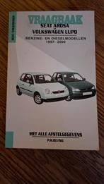 Vraagbaak VW lupo/ Seat arosa, Auto diversen, Handleidingen en Instructieboekjes, Ophalen