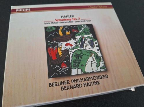 Mahler / Haitink - Symphony No. 2 Box 2 x Cd's / Philips, Cd's en Dvd's, Cd's | Klassiek, Gebruikt, Kamermuziek, Romantiek, Ophalen of Verzenden