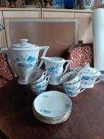 Koffie/theeset Bloch & co, Eichwald,Czechoslovakia, Antiquités & Art, Antiquités | Services (vaisselle) complet, Enlèvement