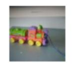 plastieke trein met kar, Kinderen en Baby's, Speelgoed |Speelgoedvoertuigen, Zo goed als nieuw, Ophalen