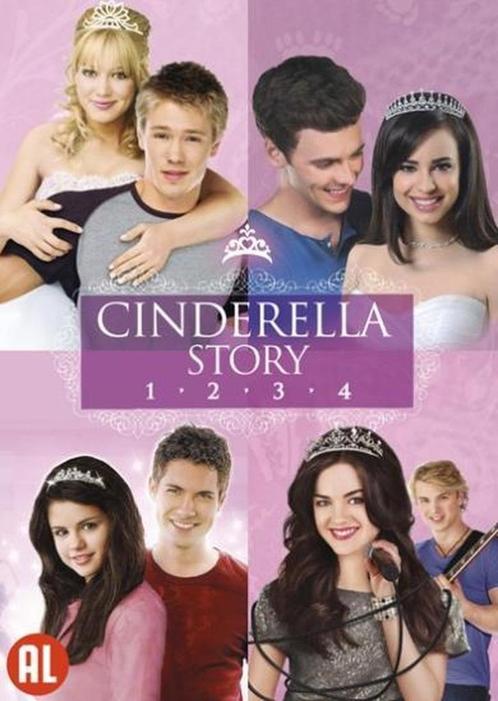 CINDERELLA 1-2-3-4, Cd's en Dvd's, Dvd's | Komedie, Nieuw in verpakking, Romantische komedie, Boxset, Vanaf 9 jaar, Ophalen of Verzenden