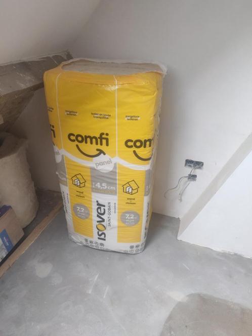 Isover Comfi Panel glaswolplaat 60x120 dikte 4,5cm (pak van, Doe-het-zelf en Bouw, Isolatie en Afdichting, Nieuw, Muurisolatie