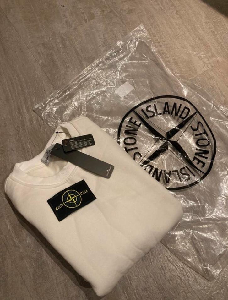 Pull Stones Island blanc, Vêtements | Hommes, Pulls & Vestes, Neuf, Taille 46 (S) ou plus petite, Blanc, Enlèvement ou Envoi