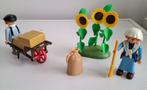 PLAYMOBIL de boeren 1900 en zonnebloemen, Kinderen en Baby's, Speelgoed | Playmobil, Ophalen of Verzenden, Gebruikt, Complete set