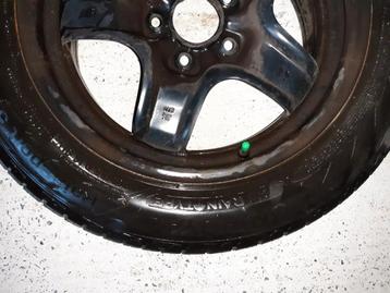 2 zwarte stalen velgen Opel Astra 5-spaaks beschikbaar voor biedingen