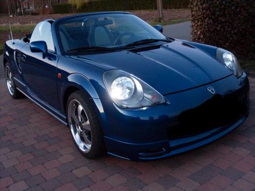 Toyota mr2 w3 metallica blauw, Auto's, Toyota, Particulier, MR2, Blauw, Zwart, Leder, Achterwielaandrijving, Ophalen