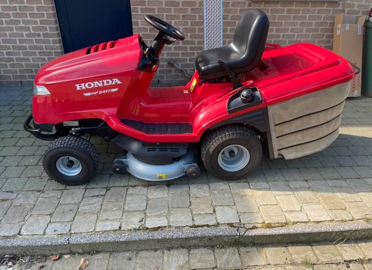 Honda 2417 (hydrostaat), Tuin en Terras, Zitmaaiers, Zo goed als nieuw, 90 tot 120 cm, Mulchfunctie, Opvangbak, Ophalen