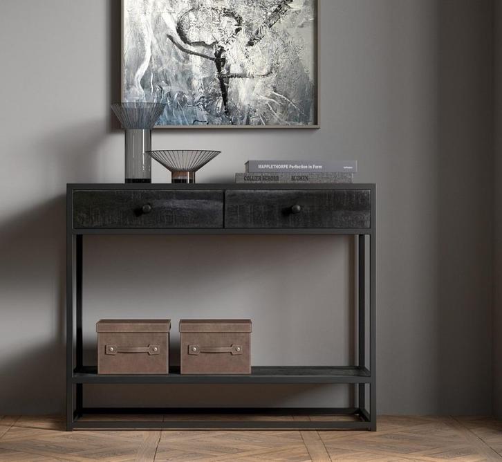 ZA Zijtafels NIEUW Model Ace zwart kleur +Gratis Levering, Huis en Inrichting, Tafels | Sidetables, Nieuw, Metaal, Ophalen of Verzenden