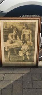 Lithographie fêtes de mères signe Albert chavepeyer, Antiquités & Art, Art | Lithographies & Sérigraphies, Enlèvement ou Envoi