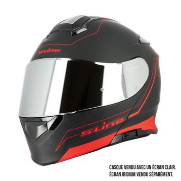 Casque Modulable DUAL FACE S550 Double Ecran + Pinlock - Noi