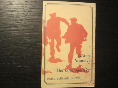Het onmogelijke en Andere gedichten -Gôran Sonnevi, Boeken, Gedichten en Poëzie, Ophalen of Verzenden