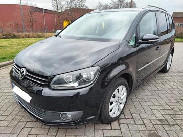 VW Touran 1.6TDI /Cuir/GPS/Toit panoramique ouvrant/7Places