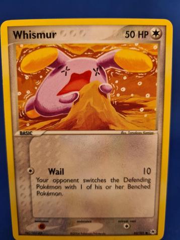 Whismur 82/101 - Hidden Legends beschikbaar voor biedingen