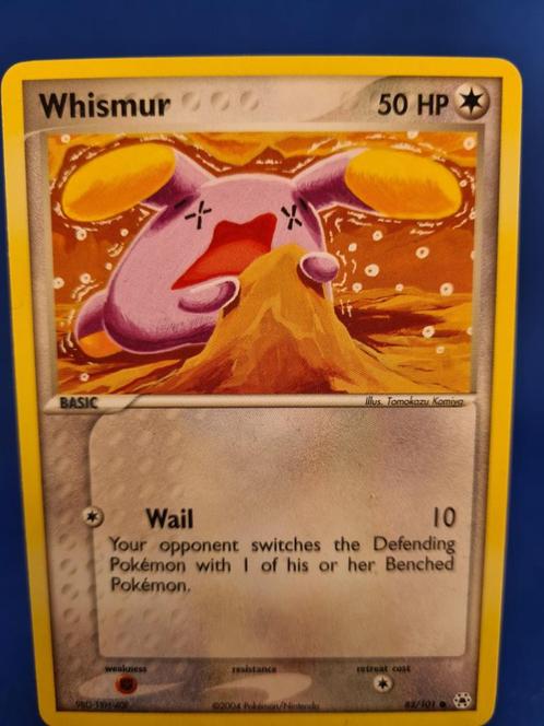 Whismur 82/101 - Hidden Legends, Hobby en Vrije tijd, Verzamelkaartspellen | Pokémon, Gebruikt, Verzenden