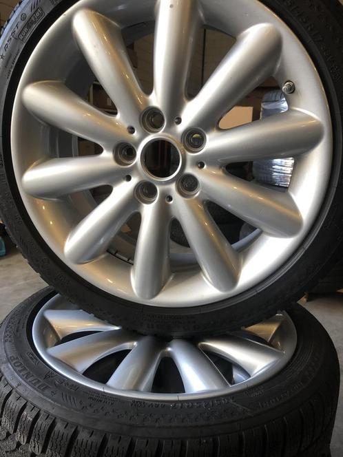 Mini Cooper 17 inch spoke 499 originele winterset 6855108, Auto-onderdelen, Banden en Velgen, Banden en Velgen, Winterbanden, 17 inch