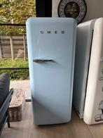 Babyblauwe SMEGG frigo met klein vriesvak, Elektronische apparatuur, Koelkasten en IJskasten, Ophalen, Zo goed als nieuw