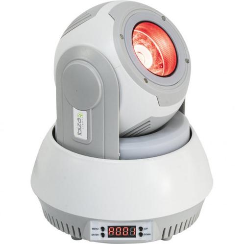 BEAM MOVING HEAD 40W RGBW 4-IN-1 MET 2 LED RINGEN., Muziek en Instrumenten, Licht en Laser, Nieuw, Overige typen, Ophalen of Verzenden