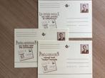 6 bk met logo, Postzegels en Munten, Verzenden, Postfris, Postfris
