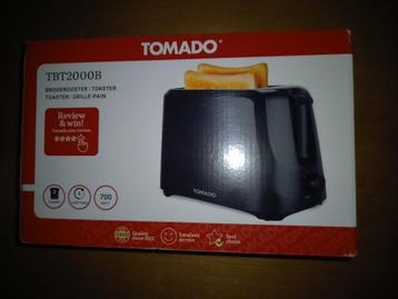 Nieuwe broodrooster Tomado TBT2000B toaster nieuw beschikbaar voor biedingen