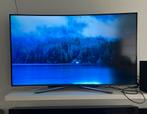 Samsung curved 55 inch tv, Ophalen, Zo goed als nieuw, LED, Samsung