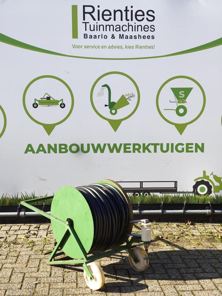 Beregeningshaspel, Tuin en Terras, Tuinslangen, Gebruikt, Tuinslanghaspel, Ophalen of Verzenden