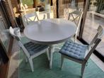 Tafel + 4 stoelen, Huis en Inrichting, Ophalen, Zo goed als nieuw