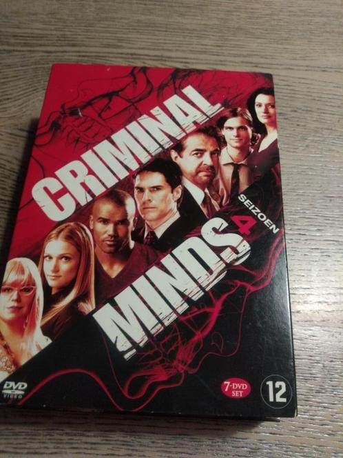 Criminal Minds - Seizoen 4, CD & DVD, DVD | TV & Séries télévisées, Neuf, dans son emballage, Thriller, À partir de 12 ans, Enlèvement