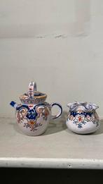 Setje in rouan aardewerk, Ophalen