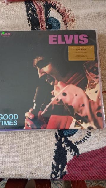 Elvis lp, Good times,(nieuw)  MOV label, blue vinyl beschikbaar voor biedingen