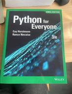 Python for Everyone 3th edition, Livres, Livres d'étude & Cours, Enlèvement ou Envoi