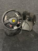 Volant Ferrari Thrustmaster + pédales – Très bon état – USB, Ophalen, Gebruikt