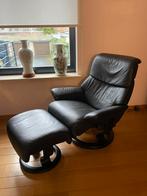 Relaxfauteuil Stressless Ekornes met voetbank, Ophalen, Zo goed als nieuw