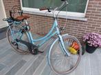 Damesfiets Batavus blauw, Ophalen, Gebruikt, 47 tot 50 cm, Versnellingen
