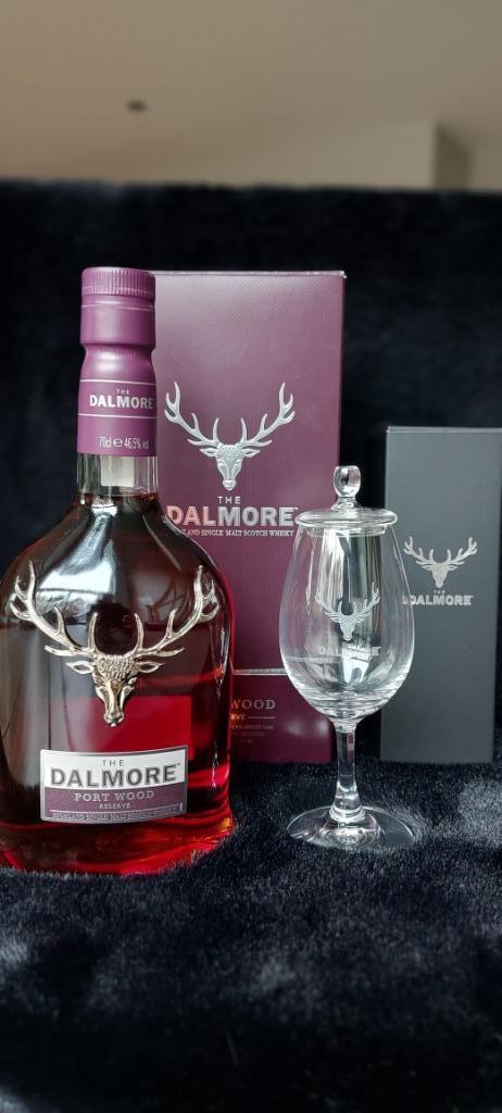 Dalmore Whisky Port Wood Reserve + Nosing glass, Verzamelen, Wijnen, Nieuw, Overige typen, Ophalen of Verzenden