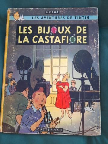 Tintin les bijoux de la Castafiore EO BELGE B34 1963 Hergé C