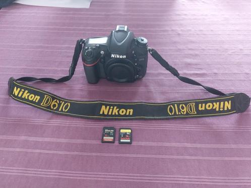 Nikon D610, Audio, Tv en Foto, Fotocamera's Digitaal, Zo goed als nieuw, Spiegelreflex, Nikon, Geen optische zoom, Ophalen