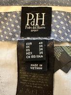 Exclusieve kostuumbroek Pedro del Hierro, Kleding | Heren, Broeken en Pantalons, Maat 52/54 (L), Blauw, Zo goed als nieuw, Pedro del Hierro