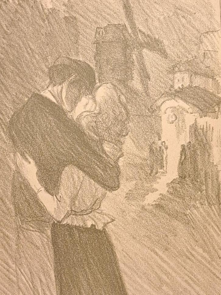Théophile-Alexandre Steinlen 1859-1923  litho's  uit 1899 !!, Antiek en Kunst, Kunst | Schilderijen | Klassiek, Ophalen of Verzenden