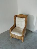 Rotan zetel, Huis en Inrichting, Zetels | Zetels, Ophalen, Eenpersoons, Minder dan 75 cm, Romantisch
