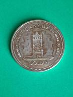 1977 Canada 1 dollar en argent 25e anniversaire Elizabeth, Envoi, Amérique du Nord, Monnaie en vrac, Argent