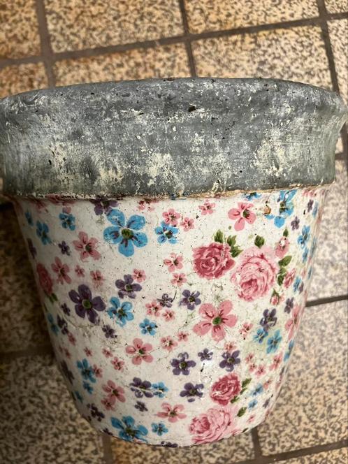 Tuindeco, bloempotten, bakken, beelden vanaf 1€, Tuin en Terras, Tuinbeelden, Gebruikt, Metaal, Ophalen