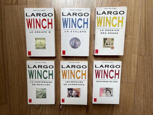 Poche Largo Winch Lefrancq Jean Van Hamme 6 tomes 36, Boeken, Avontuur en Actie, Ophalen of Verzenden